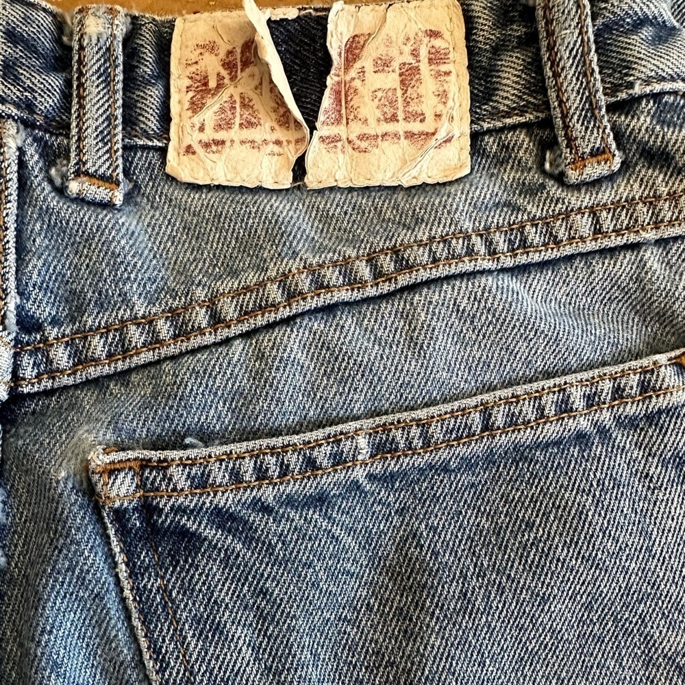 Vintage 90’s BONGO Straight Leg Retro Fit Medium Wash Juniors Jeans Size 7 - Picture 6 of 9